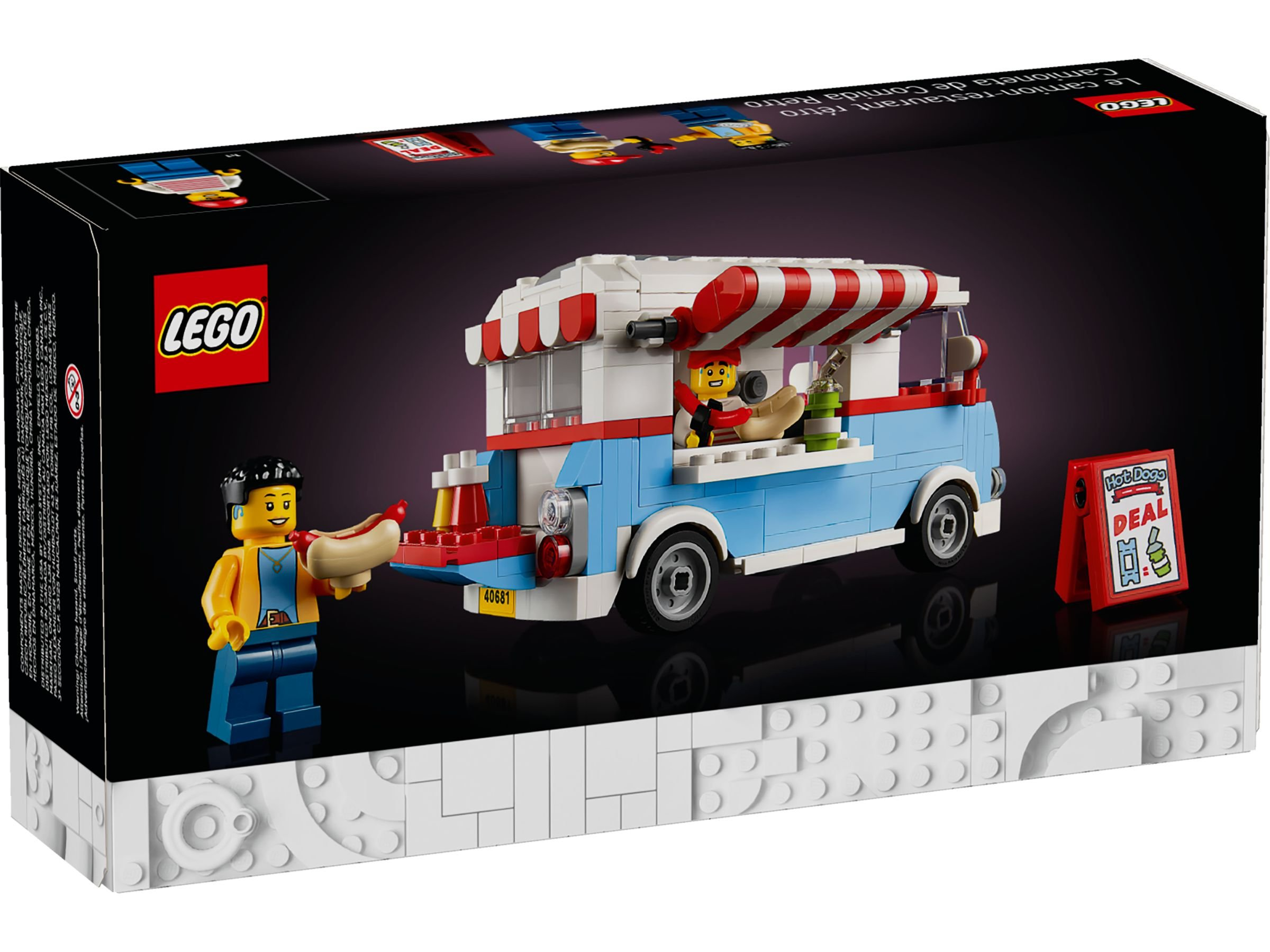 Bausatz LEGO Food Icons Truck 40681 Retro LEGO®