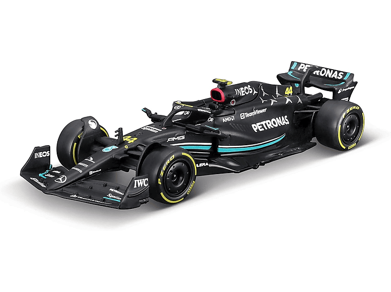 BBURAGO F1 (Maßstab Spielzeugauto \'23 #44 Hamilton W14 AMG 1:43) Mercedes