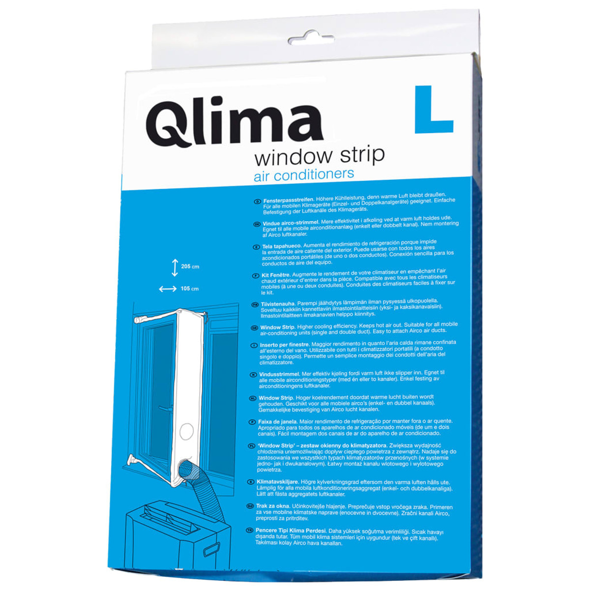 cm) Fensterabdichtung QLIMA 430590 (105