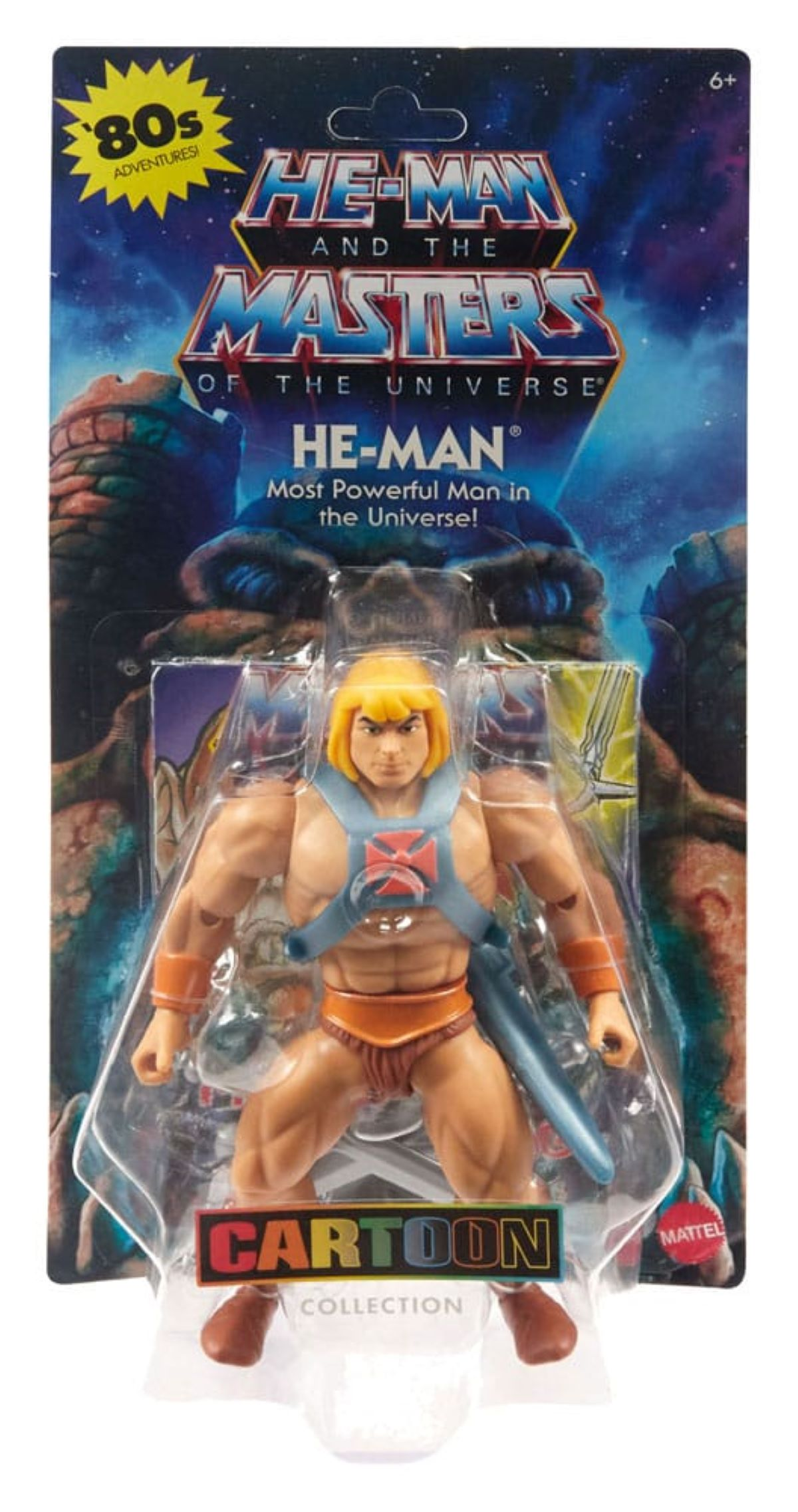 MATTEL Masters of the Origins cm Universe Cartoon Collection: He-Man Actionfigur 14 Actionfigur