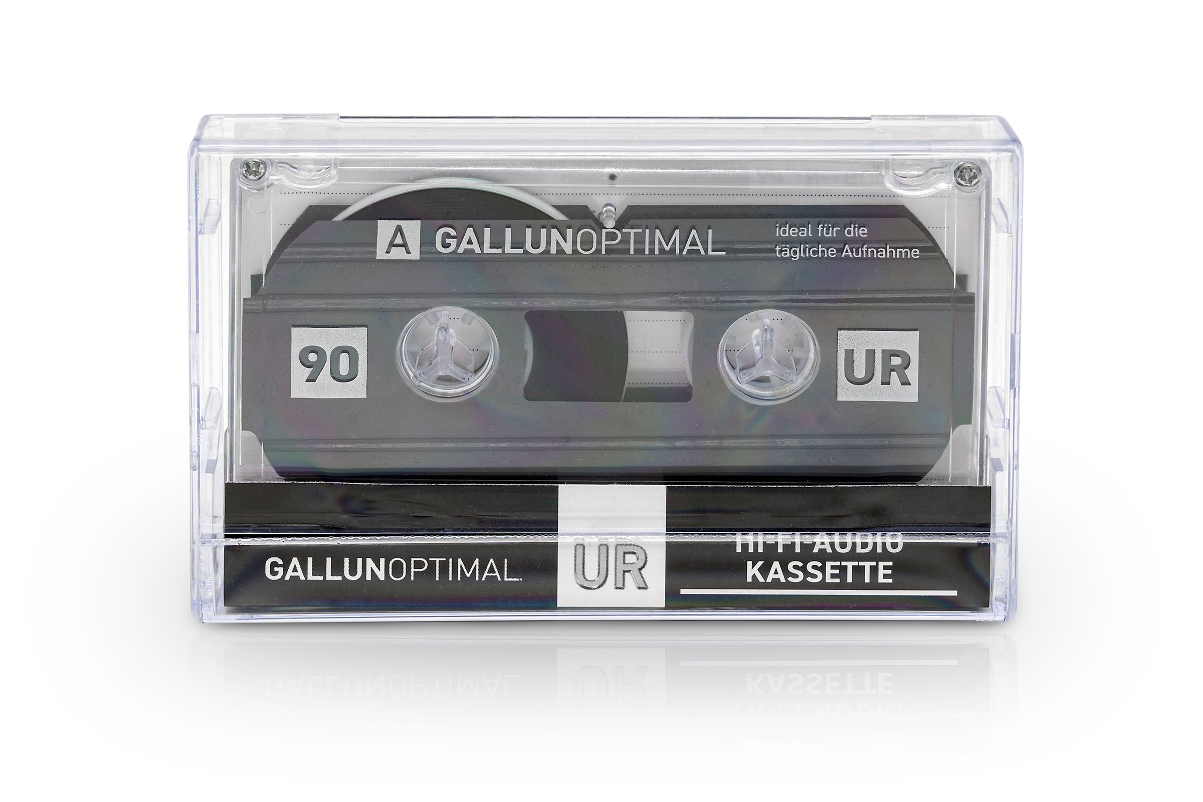 GALLUNOPTIMAL schwarz GOUR90P5 Audiokassette,