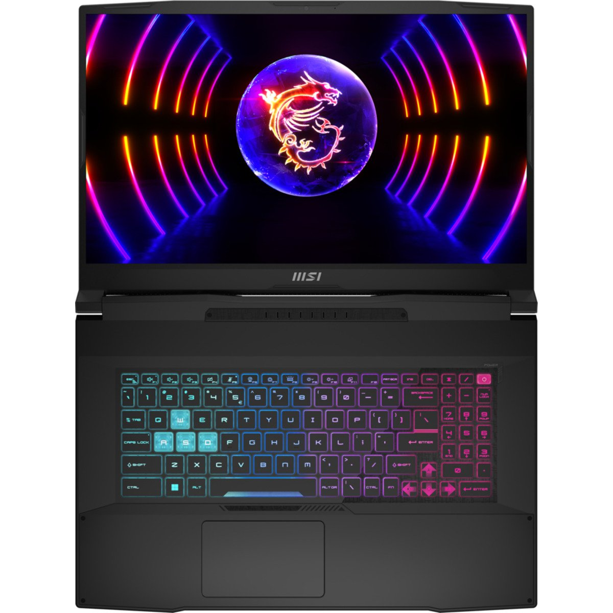 4 4060, RTX Core™ GB Prozessor, SSD, mit RAM, TB GeForce Display, 16 mit i7-12650H, 17,3 i7 Notebook GB 17 Intel Intel® Zoll B12VFK-433 Katana SSD, Core 11 MSI Schwarz 512