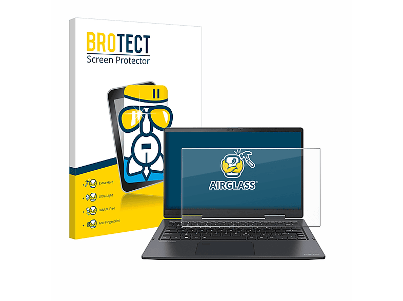 BROTECT Airglass klare Schutzfolie(für Dynabook Portege X30W-J) | Pflege & Schutz