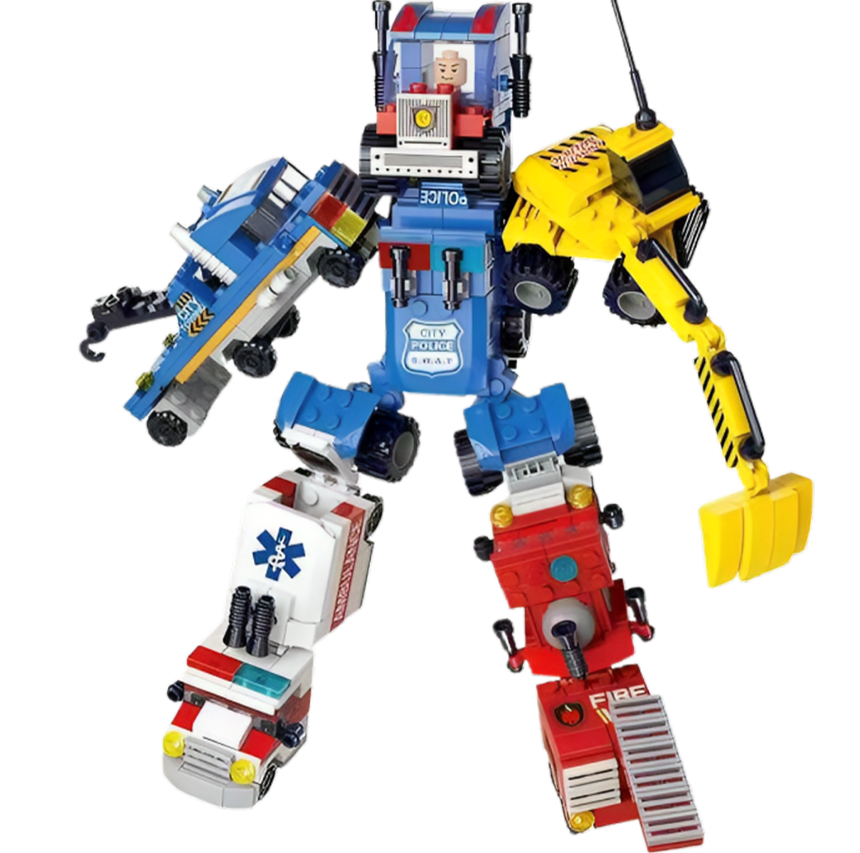 Roboter Transformers 482 Bausatz Bausteine QUCHIQ