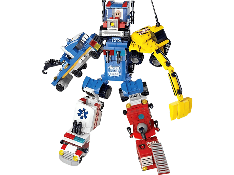 QUCHIQ Transformers Roboter 482 Bausteine Bausatz