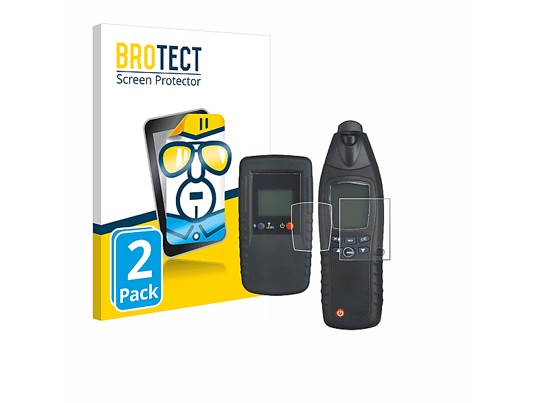 BROTECT 2x klare Schutzfolie(für AmazonCommercial 70TR120 (Kabelsuchgerät))