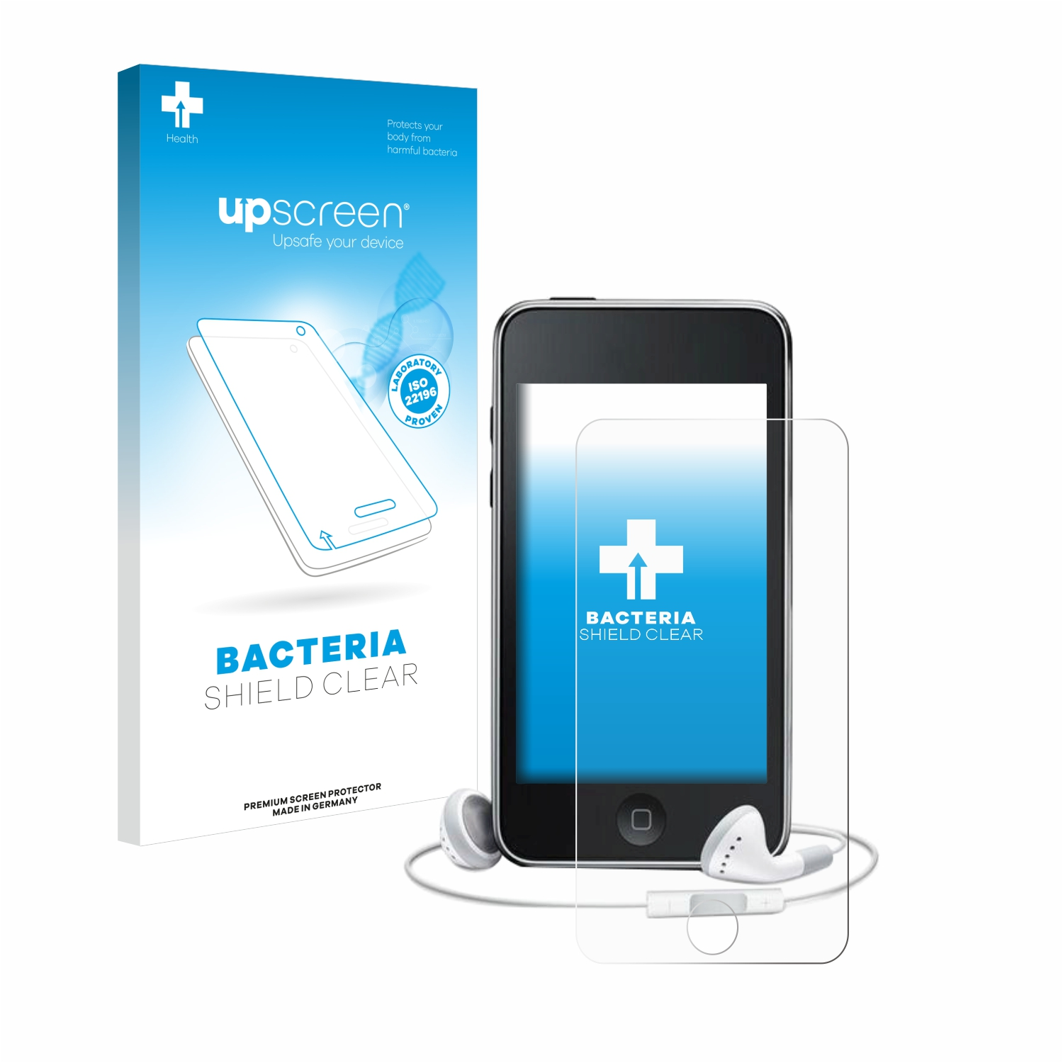 UPSCREEN antibakteriell Touch Gen.)) iPod klare Schutzfolie(für Apple (3