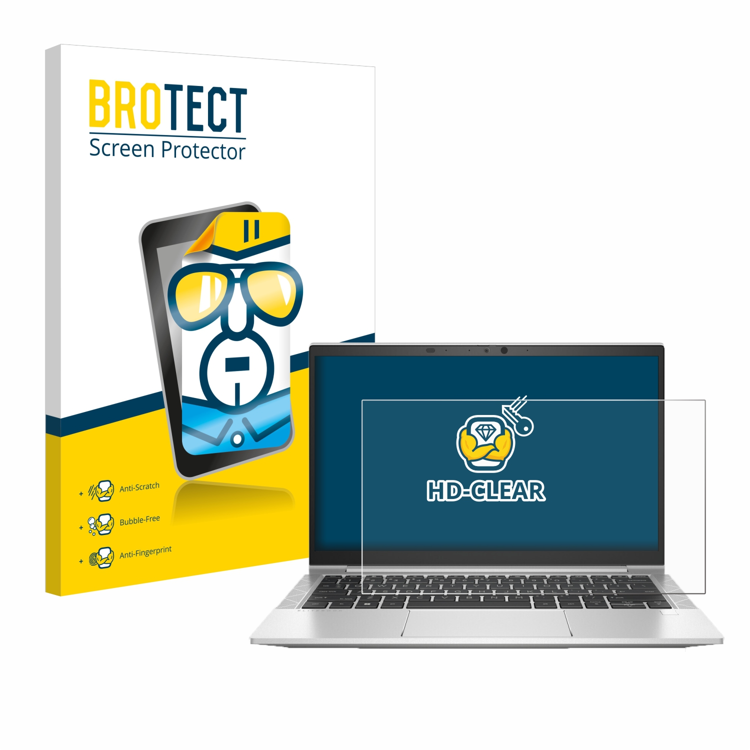 BROTECT klare Schutzfolie(für HP G8) EliteBook 835