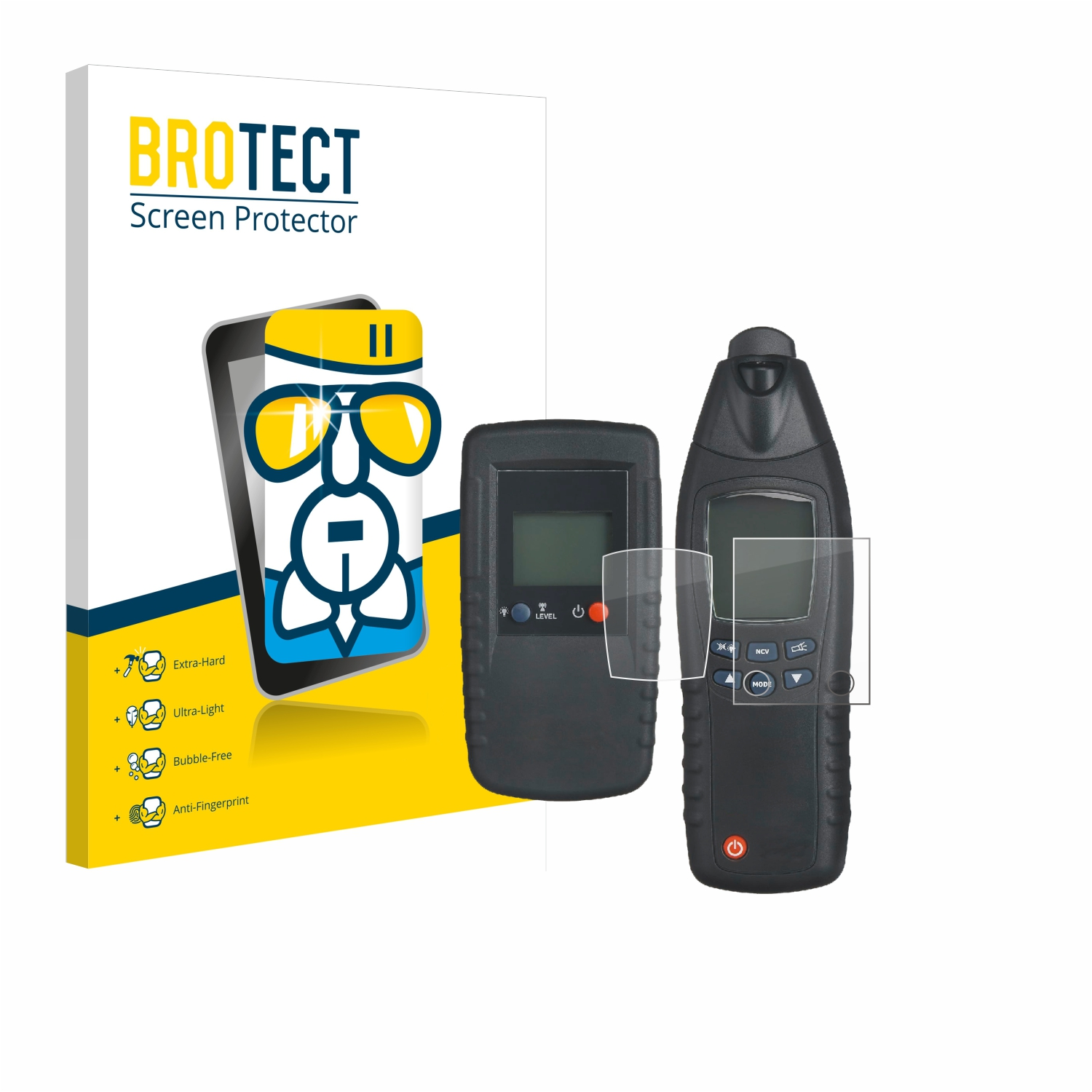 Airglass klare Schutzfolie(für BROTECT 70TR120 (Kabelsuchgerät)) AmazonCommercial