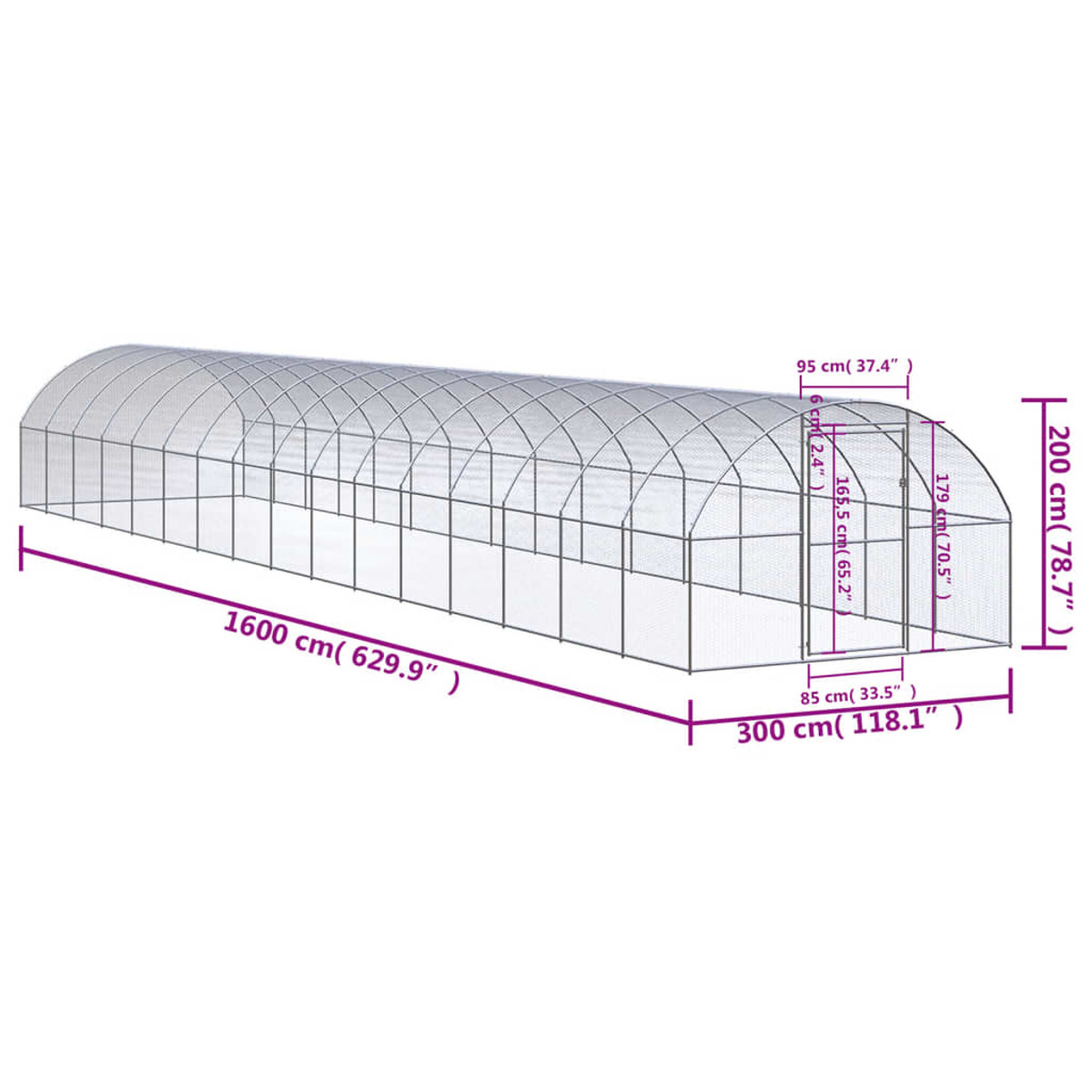 VIDAXL Hühnerstall 3095469