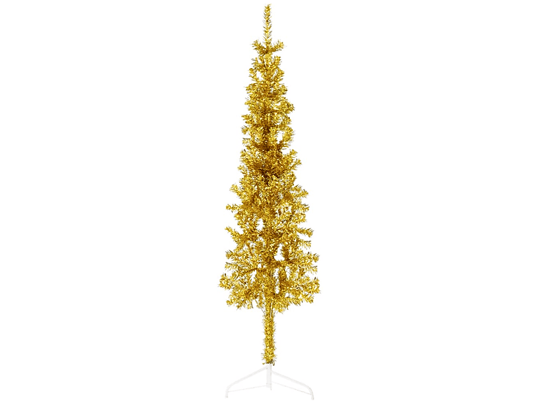 VIDAXL 344590 Weihnachtsbaum, Golden | Weihnachtsbeleuchtung innen
