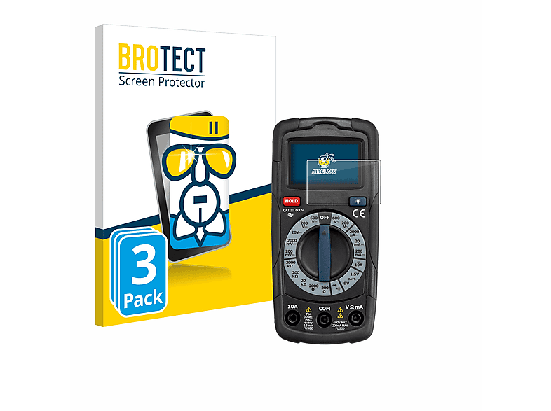 Airglass 3x ‎DT-912) BROTECT AmazonCommercial klare Schutzfolie(für