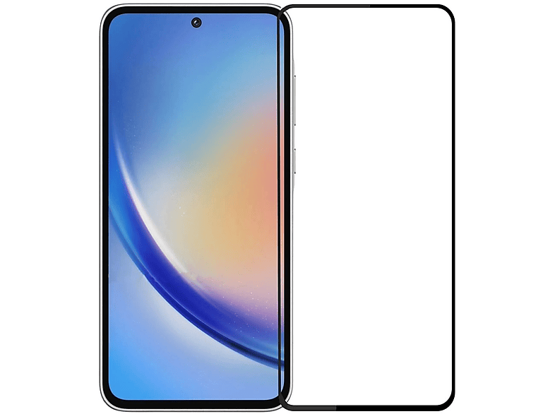 WIGENTO 1x Display H9 Full Schutzglas(für Galaxy Glas Samsung Hart A55)