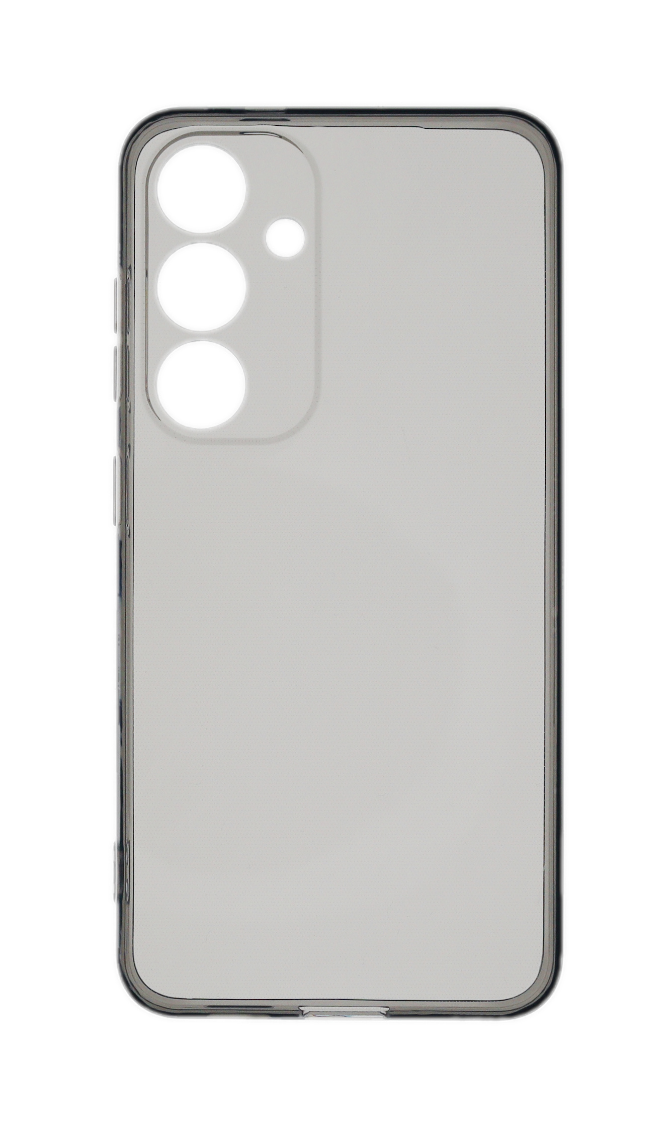 JAMCOVER 1.5 mm TPU Case schwarz Backcover, 5G, Samsung, trasparent Galaxy S24 smoky