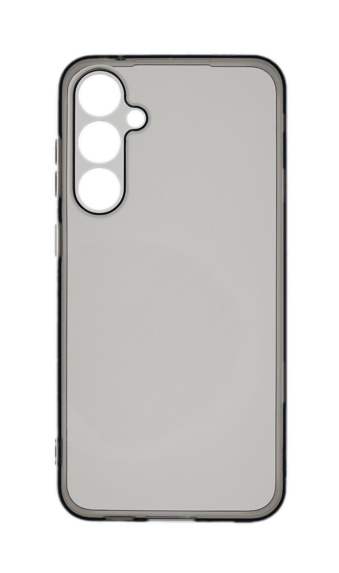 JAMCOVER 1.5 mm TPU trasparent smoky, FE schwarz Samsung, 5G, S23 Backcover, Galaxy Case