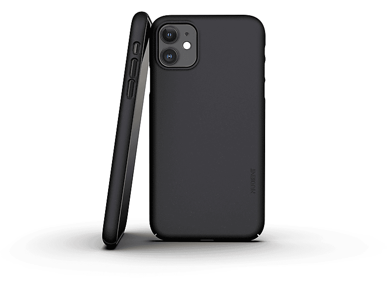 NUDIENT Thin Case V3, Backcover, BLACK 11, APPLE, IPHONE