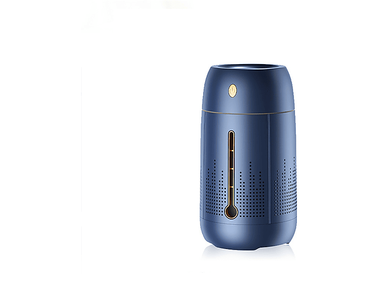 SHAOKE Großer USB-Humidifier mit farbigem Licht & 1,2L Nebelkapazität Luftbefeuchter Blau (Raumgröße: 60 m²)