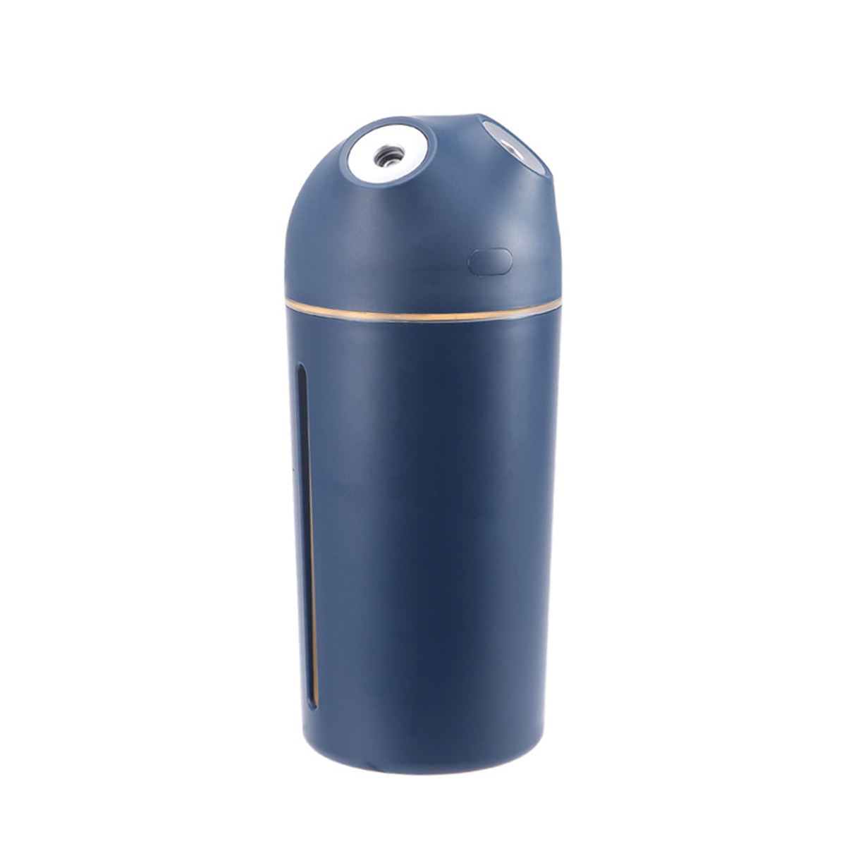 SHAOKE USB-Aroma-Diffuser 10 Blau m²) 2200mAh Luftbefeuchter Doppelnebelmodus Nachtlicht Kapazität (Raumgröße: 470ml mit und