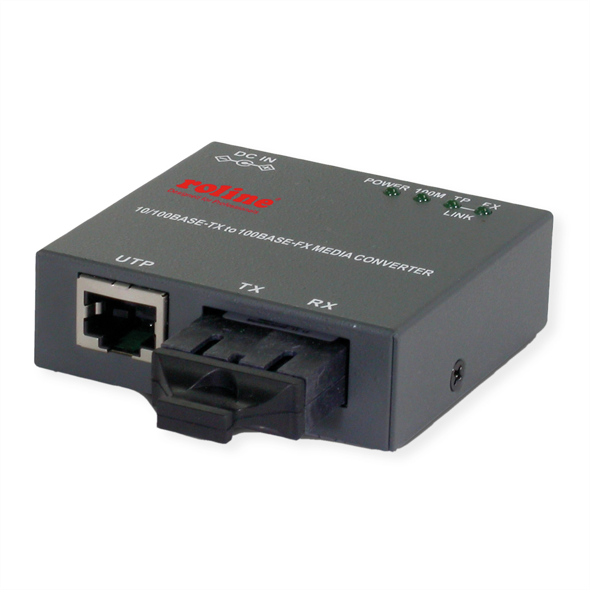 ROLINE Fast Ethernet Kompakt-Konverter Medienkonverter