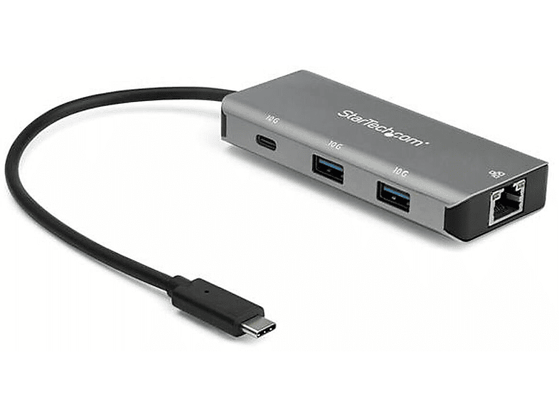 STARTECH USB, Grau Hub HB31C2A1CGB,