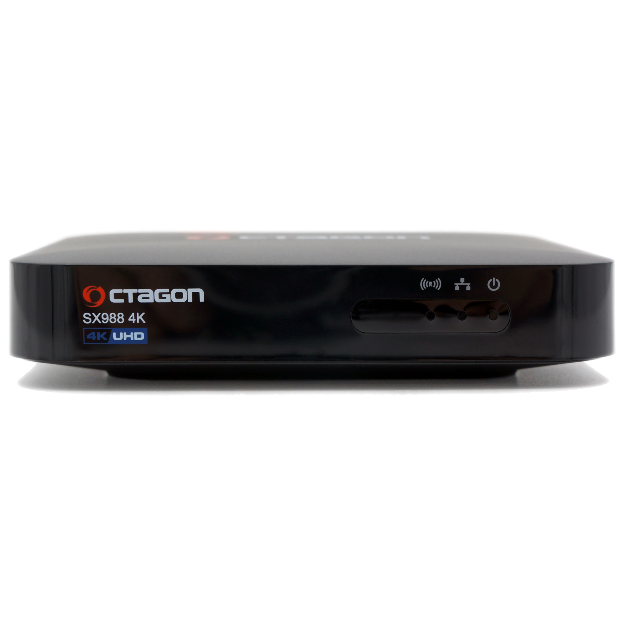 OCTAGON IPTV Set-Top UHD (Schwarz) Receiver Stick SX988 WLAN IP TV Box Smart 300Mbit UHD IP + 4K 4K