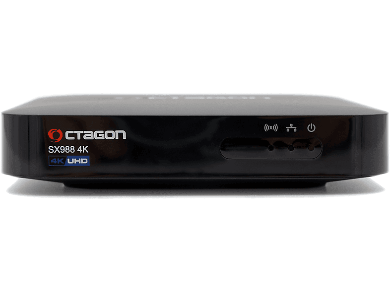 OCTAGON SX988 4K UHD IP + Set-Top 300Mbit WLAN IP IPTV Stick (Schwarz) TV UHD 4K Receiver Smart Box