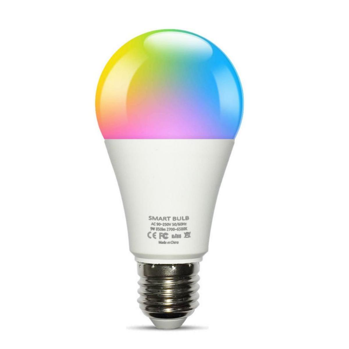 15W Smarte Glühbirne E27 RGB, PROSCENIC CW WIFI