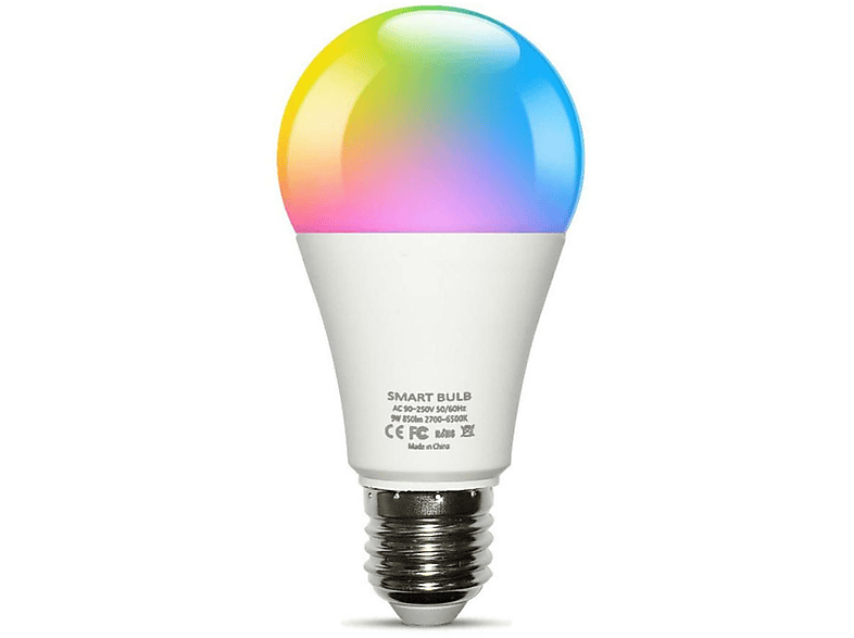 15W Smarte Glühbirne E27 RGB, PROSCENIC CW WIFI
