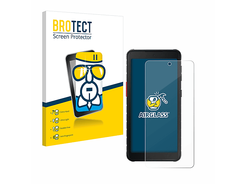 BROTECT Airglass klare Schutzfolie(für Samsung Galaxy XCover 5)