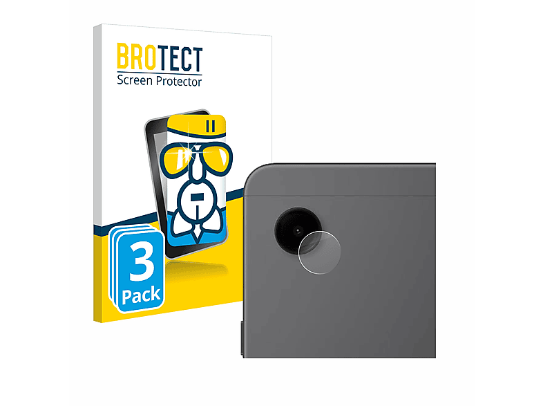 BROTECT 3x Airglass klare Schutzfolie(für Samsung Galaxy Tab A9 WiFi)