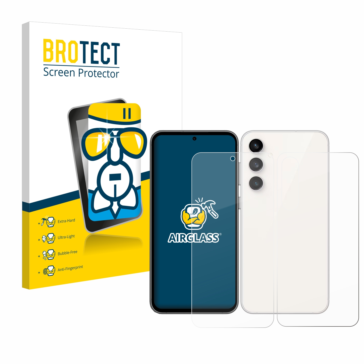 BROTECT Airglass klare Galaxy Samsung FE) Schutzfolie(für S23