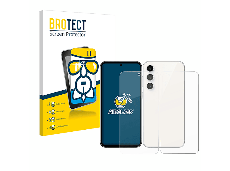 Schutzfolie(für Galaxy klare S23 BROTECT Samsung FE) Airglass