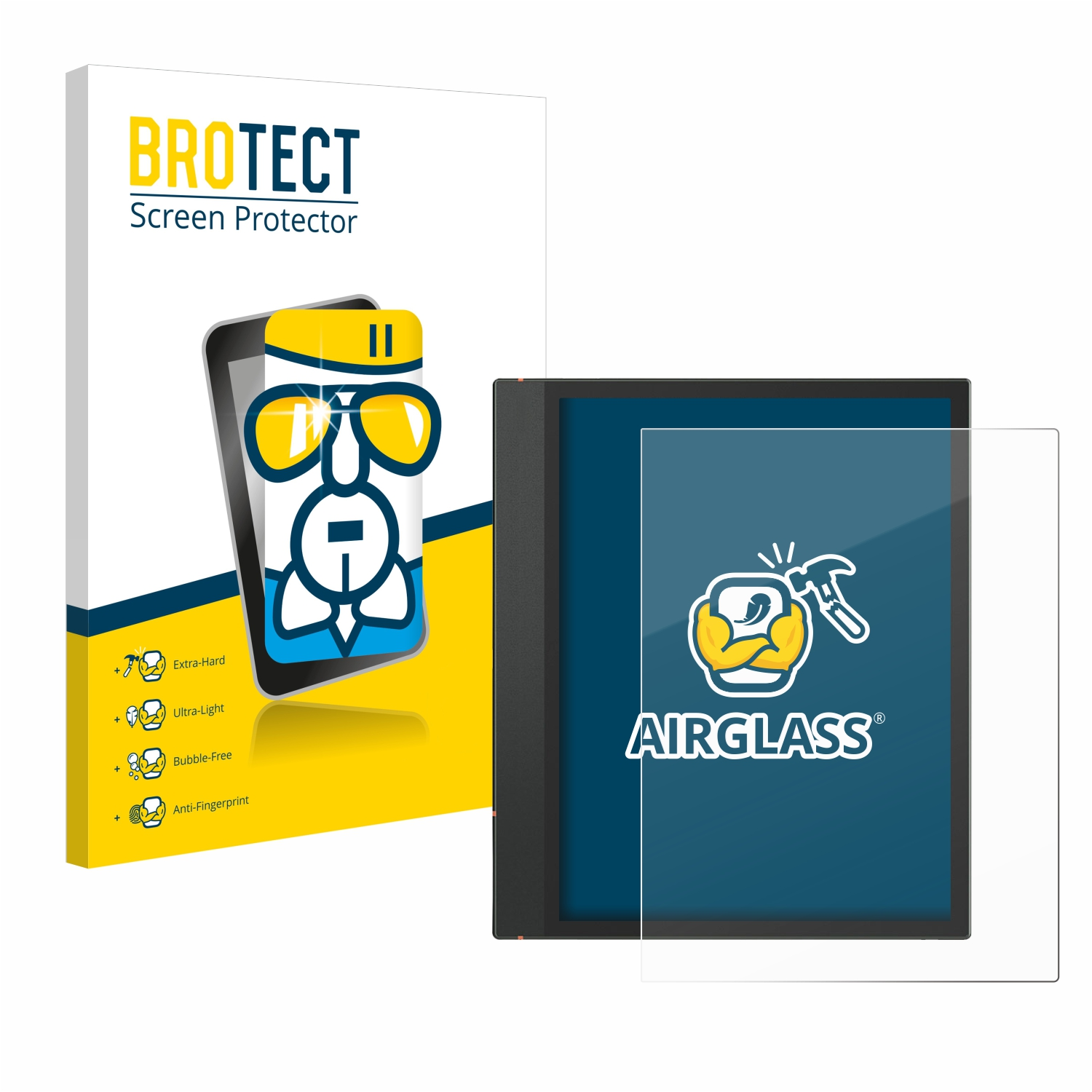 BROTECT Airglass klare Note Schutzfolie(für Boox Onyx Air 3)