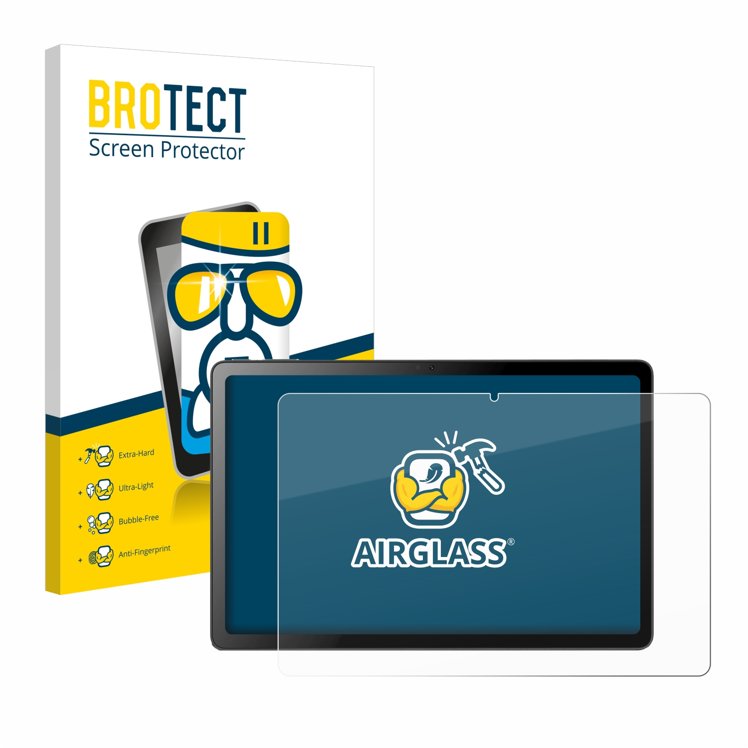 BROTECT Airglass Oscal klare Pad 18) Schutzfolie(für