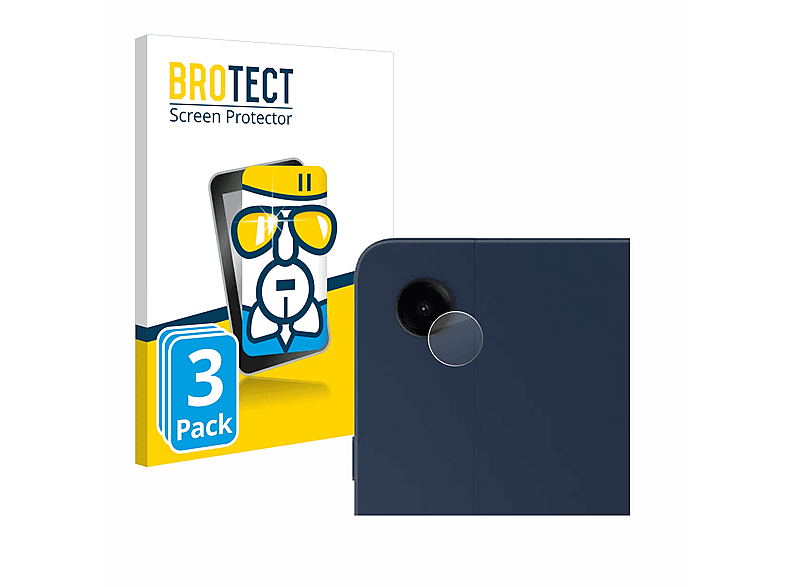 BROTECT 3x Airglass klare Schutzfolie(für Plus 5G) Galaxy Samsung A9 Tab