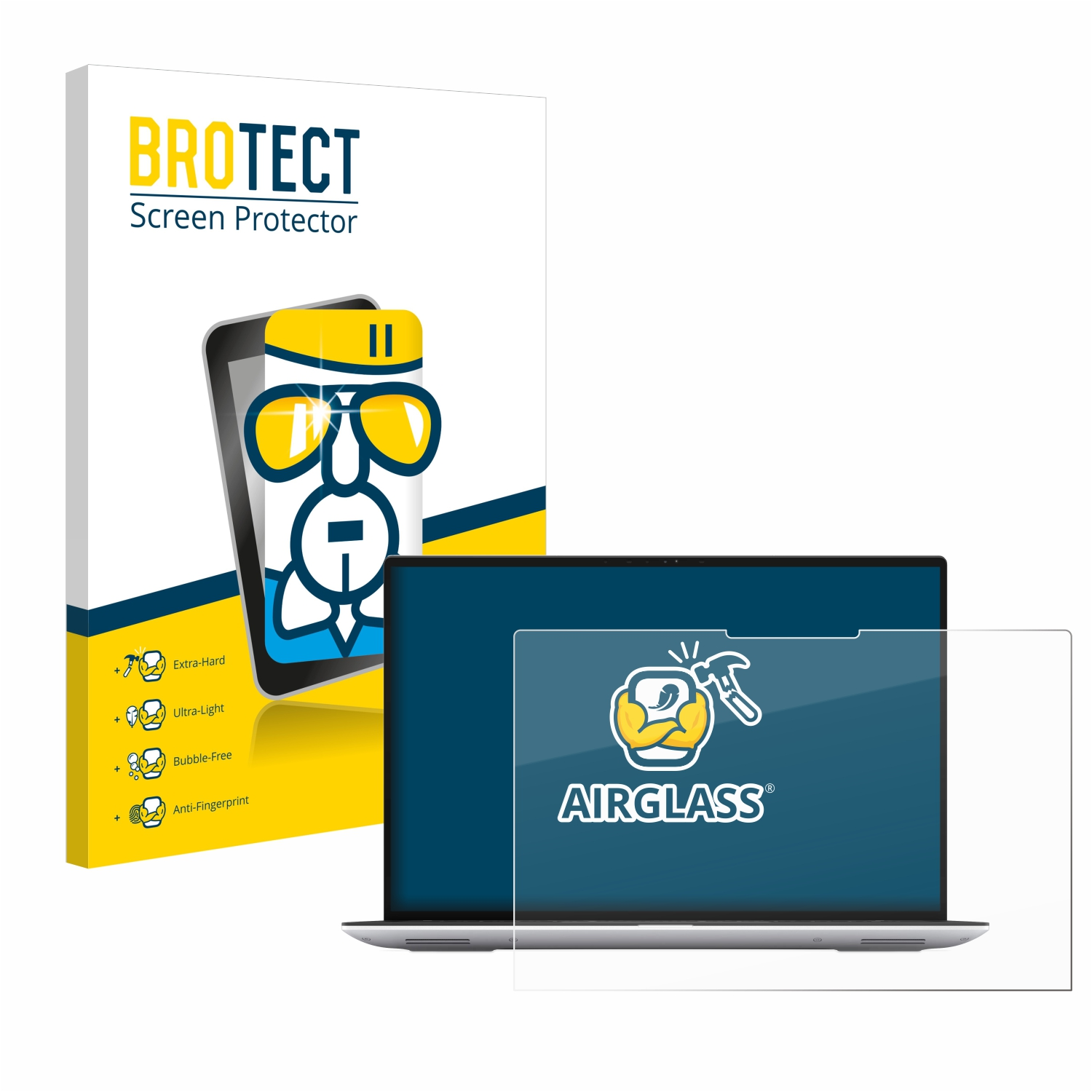 BROTECT Airglass klare Schutzfolie(für Dell Touch) 5480 Precision