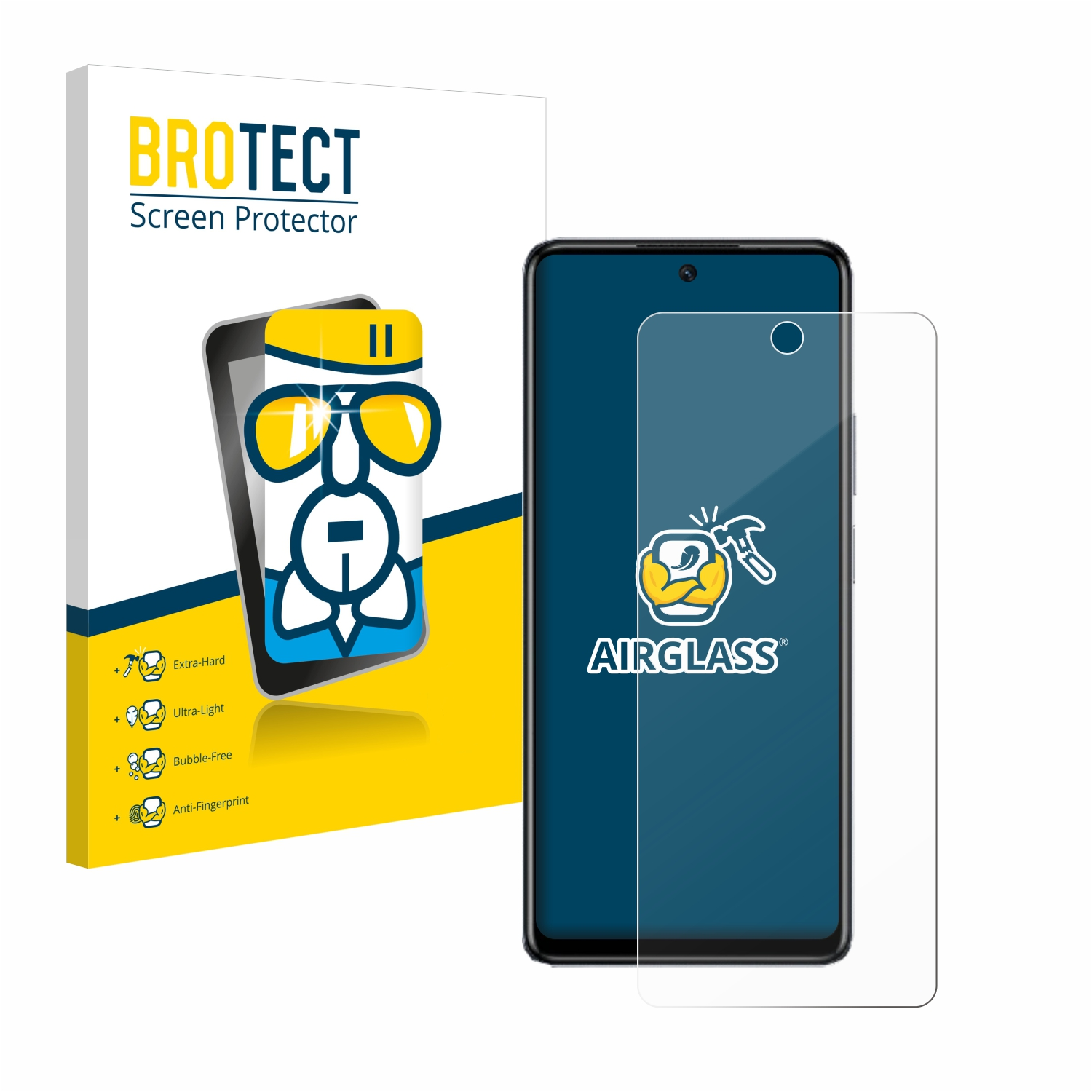 BROTECT Airglass klare Schutzfolie(für Hot Infinix 40 Pro)