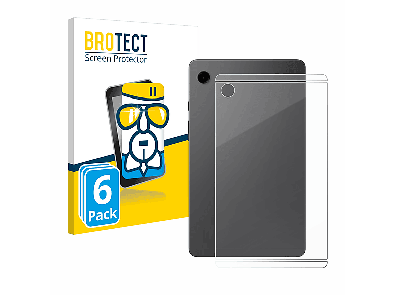 BROTECT 6x Airglass klare Schutzfolie(für Samsung Tab Galaxy A9 WiFi)