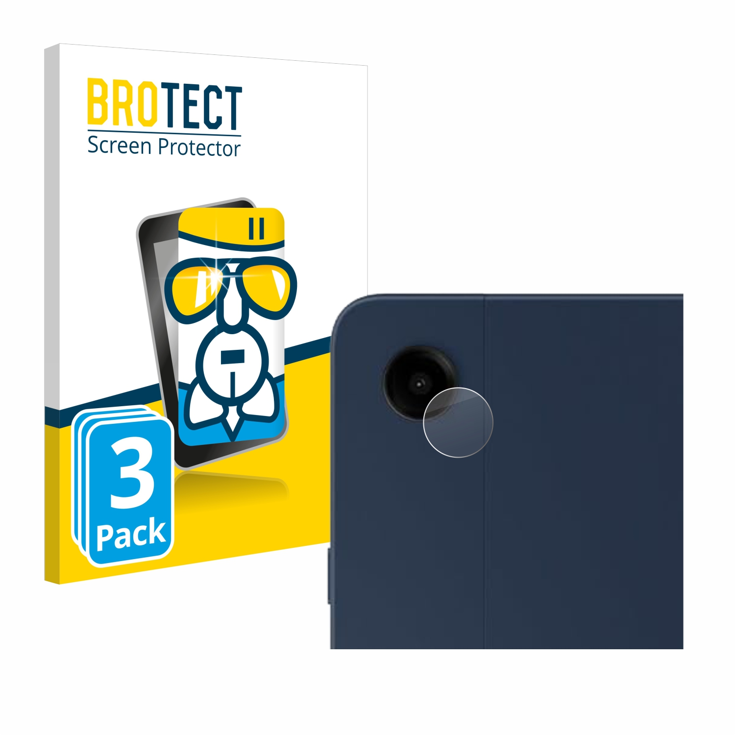 BROTECT 3x Airglass klare Schutzfolie(für WiFi) Galaxy Samsung A9 Plus Tab