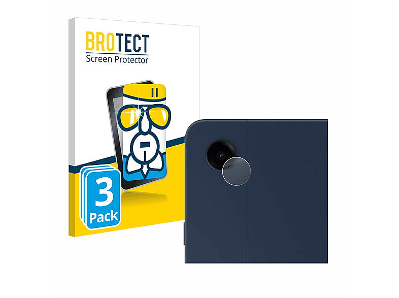 BROTECT 3x Airglass klare Schutzfolie(für WiFi) Galaxy Samsung A9 Plus Tab