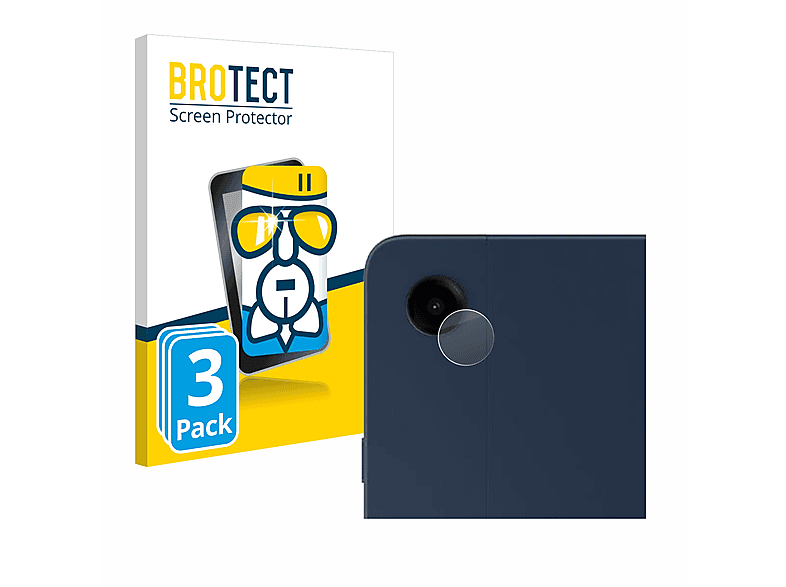 BROTECT 3x Airglass klare Schutzfolie(für Samsung Galaxy Tab A9 Plus WiFi)