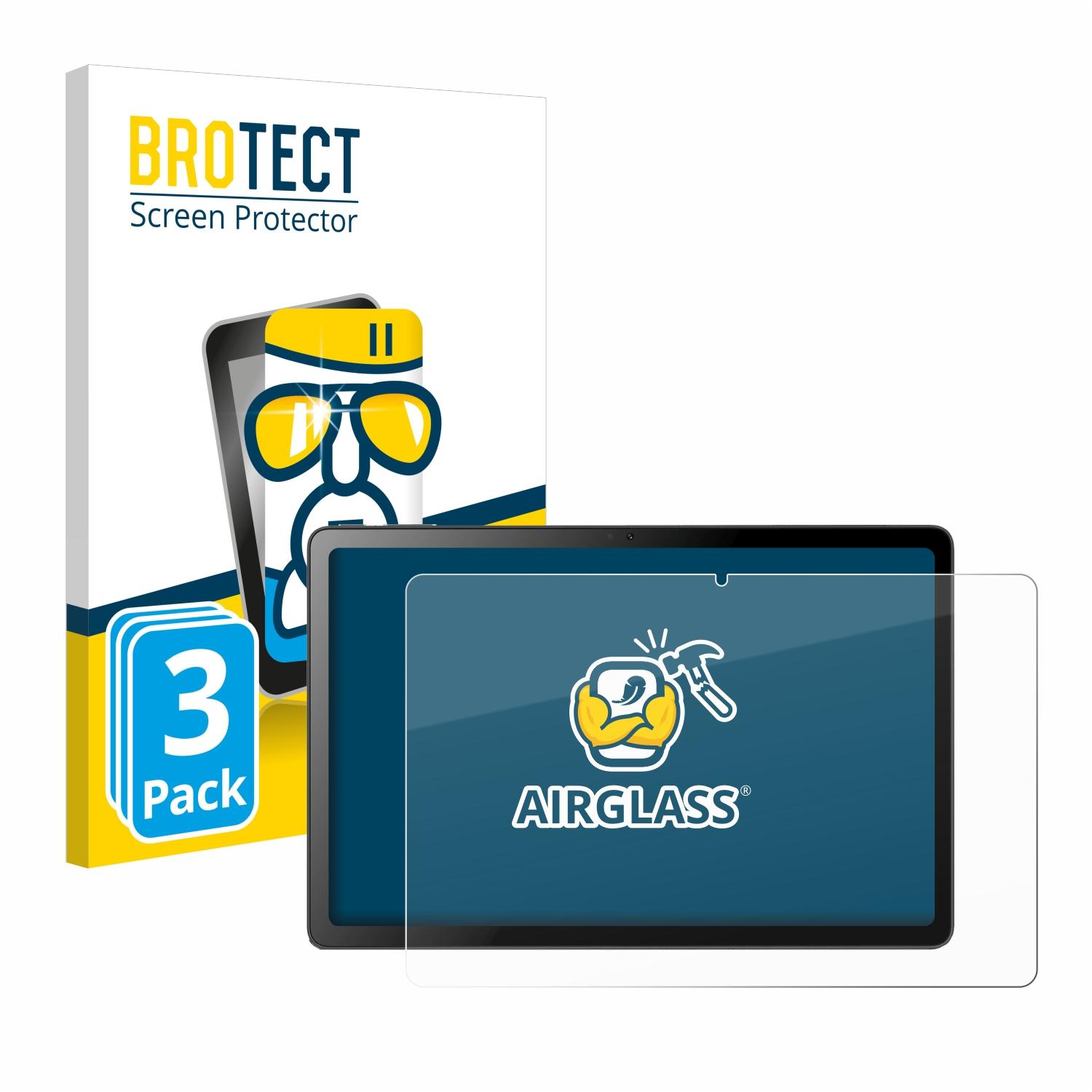BROTECT 3x Airglass klare Schutzfolie(für Pad Oscal 18)