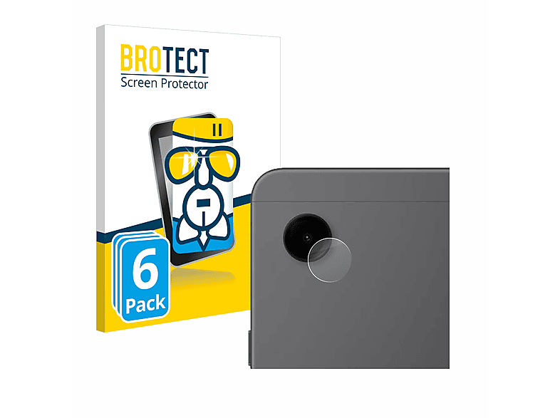 BROTECT 6x Airglass Samsung WiFi) Galaxy Tab klare Schutzfolie(für A9
