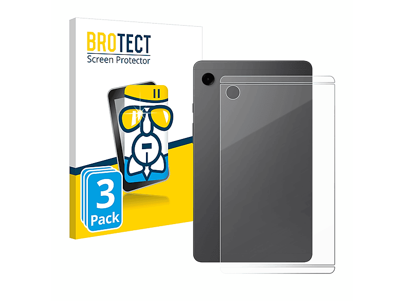 BROTECT 3x Airglass klare Schutzfolie(für Samsung Galaxy Tab A9 WiFi)