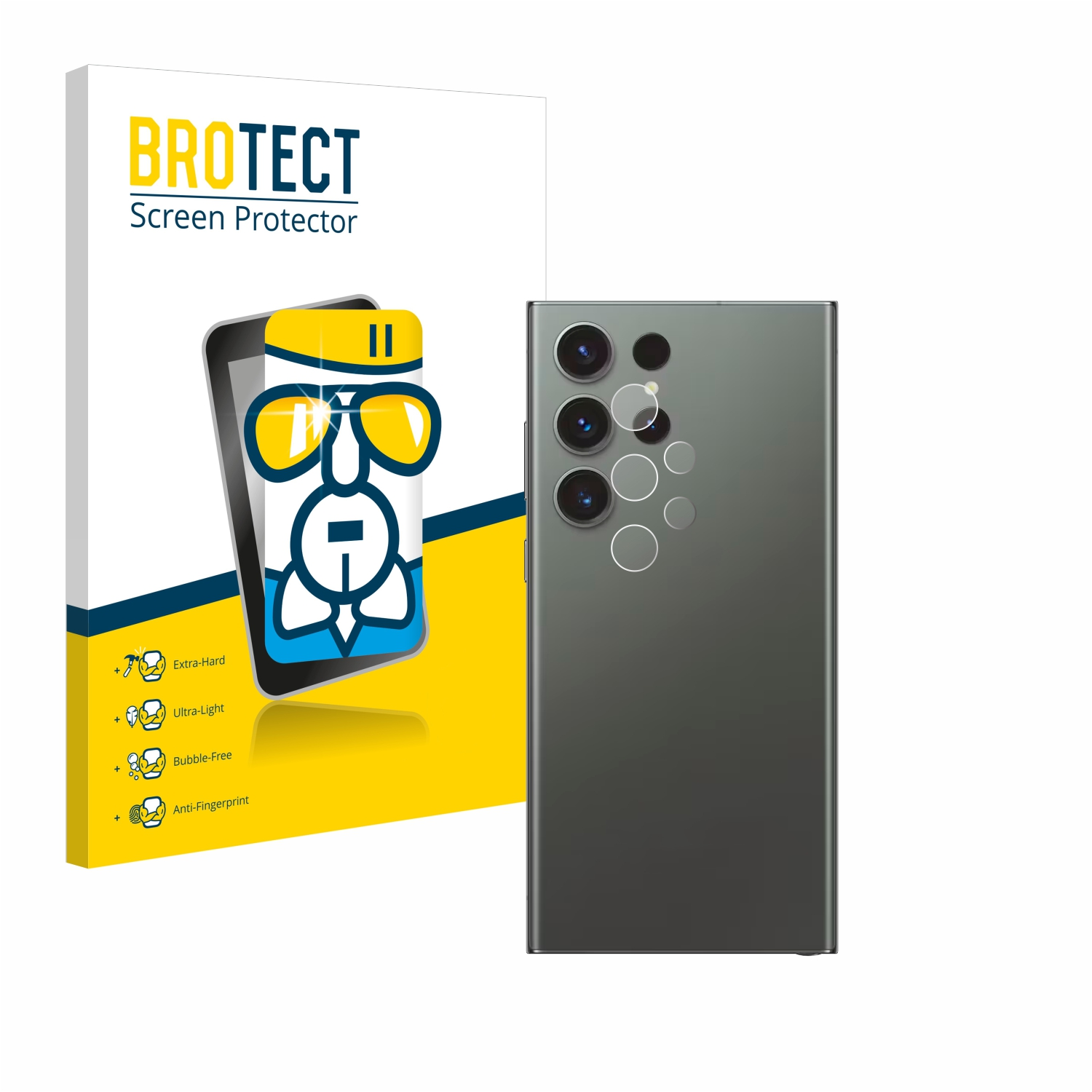 klare Enterprise BROTECT S23 Airglass Edition) Ultra Schutzfolie(für Samsung Galaxy