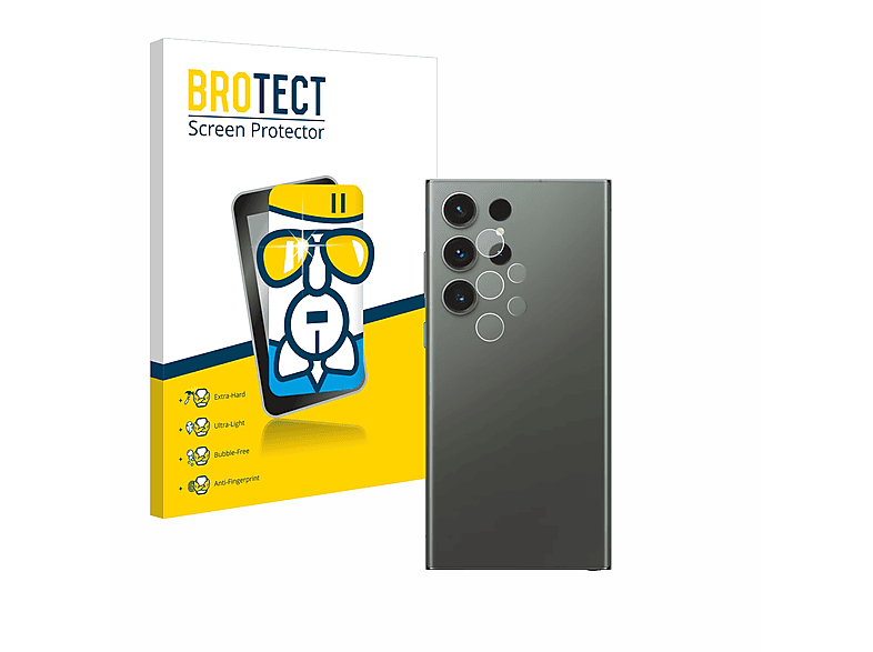 BROTECT Airglass klare Schutzfolie(für Samsung Galaxy S23 Ultra Enterprise Edition)