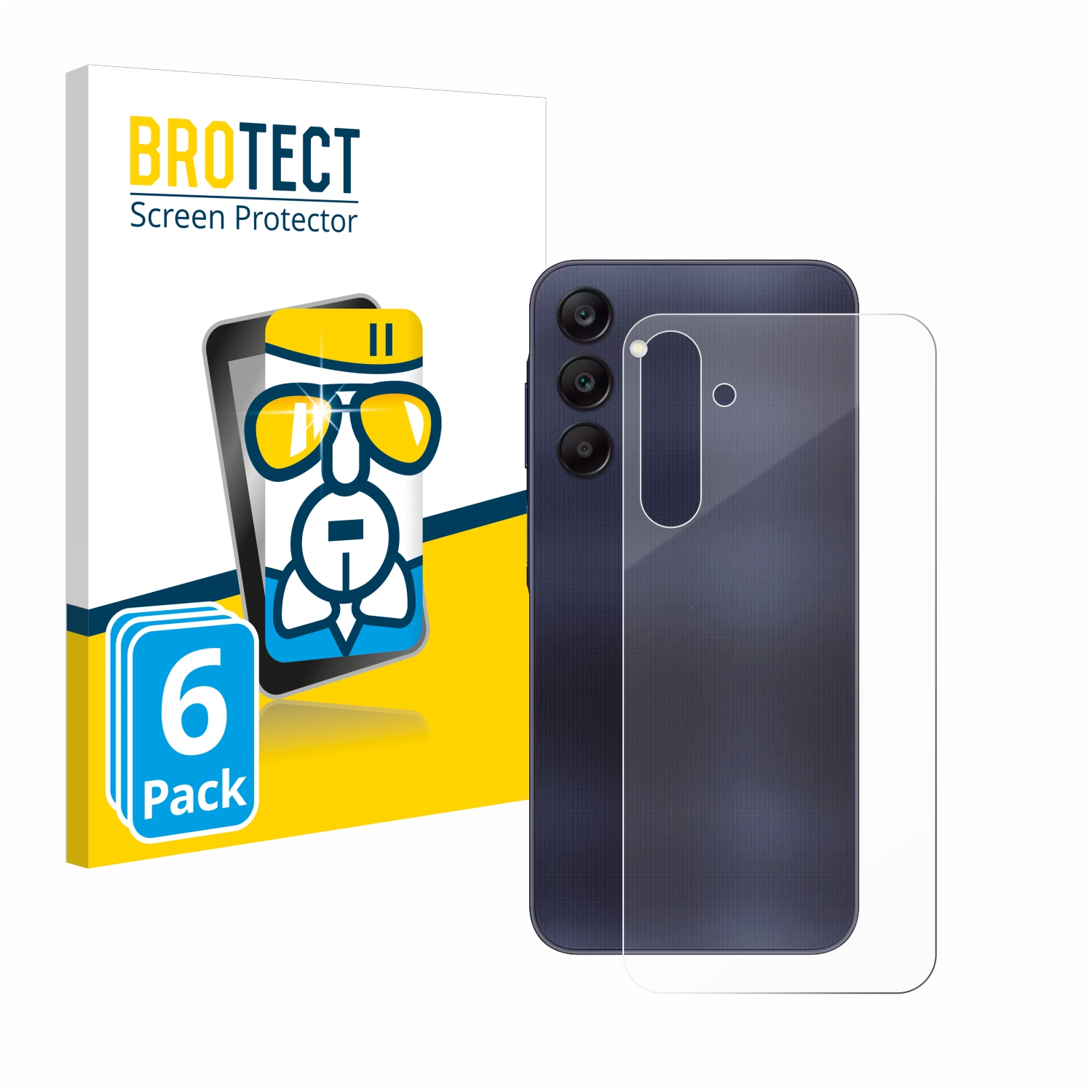 BROTECT Airglass Samsung Schutzfolie(für Galaxy A25 6x klare 5G)