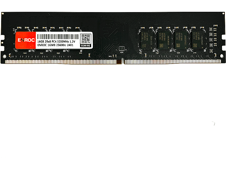 ENROC ERC880 16GB DDR4 3200 MHz UDIMM RAM Desktop Memory 16 GB DDR4