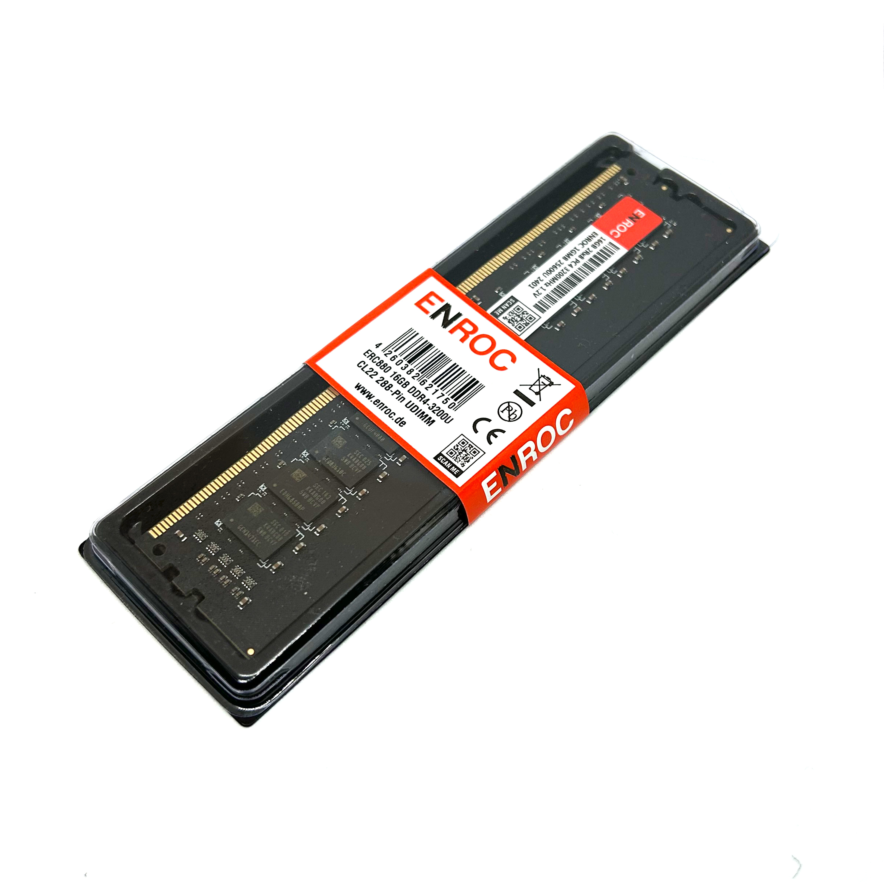 ENROC ERC880 Memory DDR4 RAM 3200 DDR4 GB UDIMM MHz 16 16GB Desktop