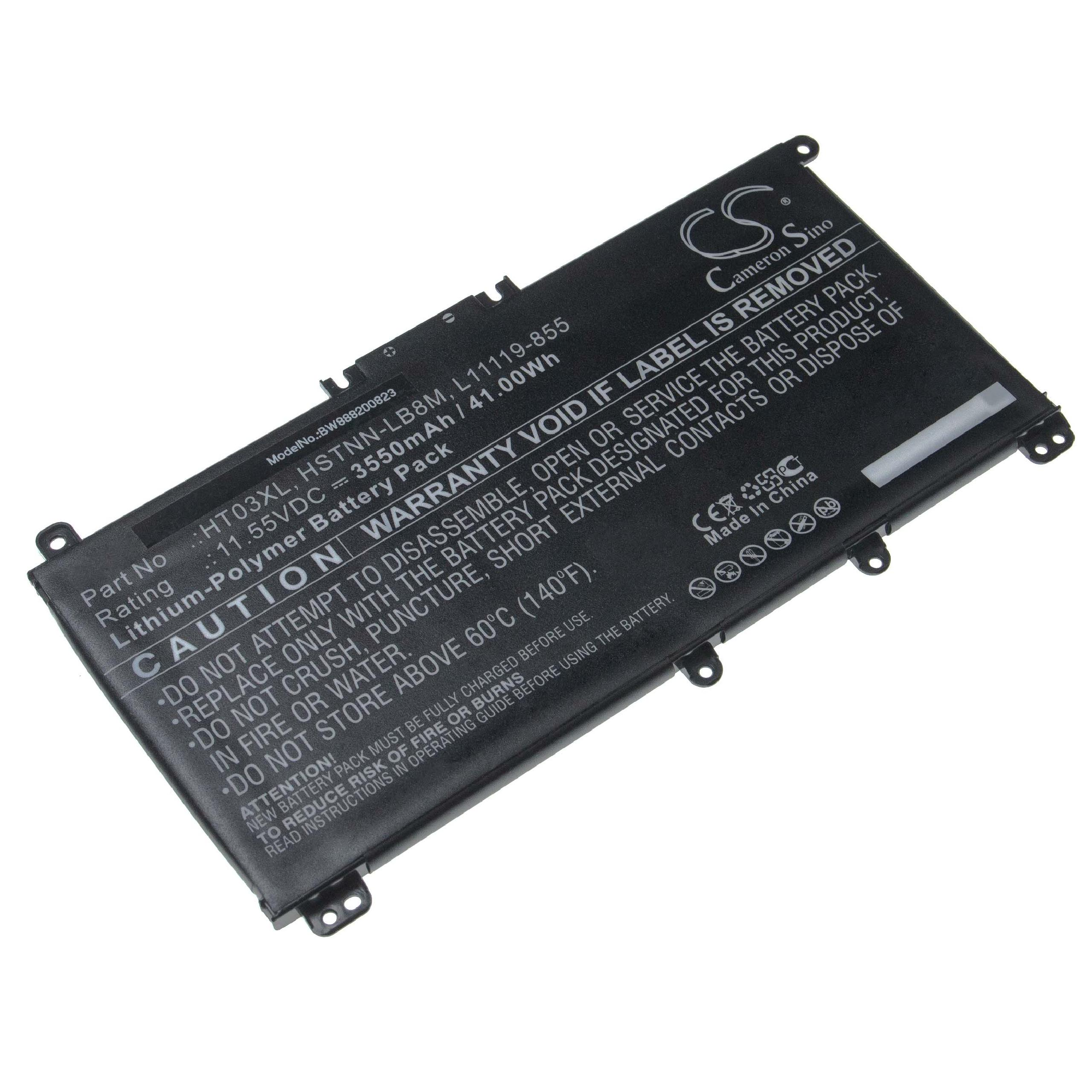 VHBW kompatibel mit Akku 14-DH1039TX 14-CD0806NO, Li-Polymer Notebook, X360 3550 X360 14-CD1051TX, 14-cd1500nz, HP x360 - X360 Pavilion